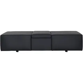 W.Schillig Hocker taboo Leder 130 x 41 x 64 cm Rot