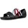 Camper Camper, Right Nina, Women Sandal, Black, 39, (EU)