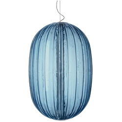 Foscarini - Plass Medium Pendelleuchte Hell Blau 3,2m - cm - 49.5 cm