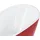 Beliani Antigua Freistehende Badewanne 78 x 180 cm (Rot)