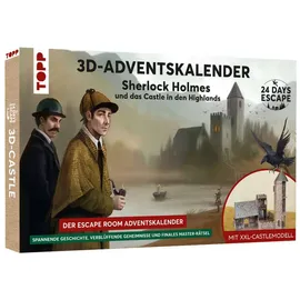 Frechverlag 24 DAYS ESCAPE 3D-Adventskalender – Sherlock Holmes und das Castle in den Highlands
