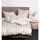 JANINE Interlock-Jersey59028 3 Gestreift Beige 135 x 200 cm + 80 x 80 cm