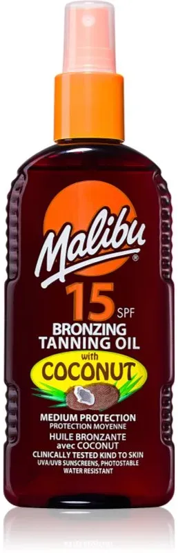 Malibu Bronzing Tanning Oil Sonnenöl mit Bronzer 200 ml
