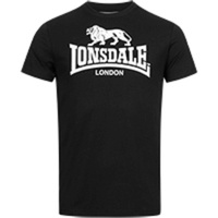 Lonsdale Herren St. Erney T Shirt, Schwarz, XXL EU