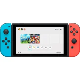 Nintendo Switch neon blau/rot 2019