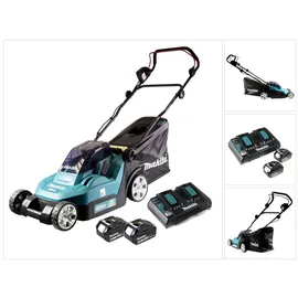 Makita DLM382PG2 inkl. 2 x 6,0 Ah + Doppelladegerät