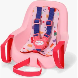 BABY BORN Puppenfahrradsitz für 36 cm und 43 cm Puppen rosa 839980-1