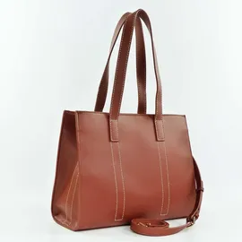 Valentino Aury Re Shopper Polyurethan Beige