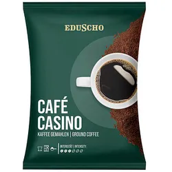 EDUSCHO cafe casino Kaffee, gemahlen, Arabica- und Robustabohnen 80x 60 g