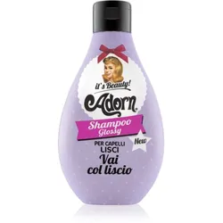 Adorn Glossy Shampoo Shampoo für normales und feines Haar spendet Feuchtigkeit und Glanz Shampoo Glossy 250 ml