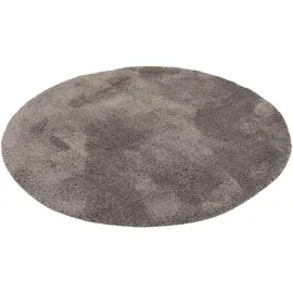 Pergamon Pergamon, Teppich, Luxus Super Hochflor Shaggy Teppich Luca Rund (200 cm)