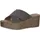 s.Oliver Damen Pantoletten aus Leder Plateau, Braun (Taupe), 40 EU