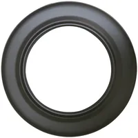 Kamino Flam Ofenrohrrosette Stahl Ø 150 mm grau