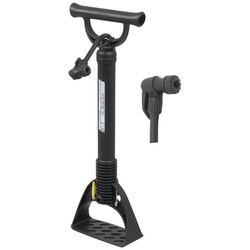 FORCE Fahrradpumpe Standpumpe FORCE ECON rutschfest