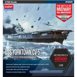 ACADEMY 494229 1:700 USS Yorktown CV-5 Schlacht um Midway