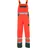 Planam Warnschutz Latzhose orange/grün