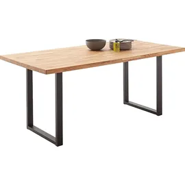MCA living Zeballos 180 x 75 x 90 cm braun/schwarz