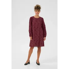 Cream Kleid rot 36