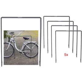 Trutzholm Fahrradständer 5 x 115 x 76 cm Flachstahl 13 mm Anthrazit