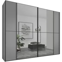 STAUD Schwebetürenschrank Sonett 220G 270 x 222 x 68 cm Grau