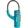Master Lock 4717EURDBLU TSA Zahlenschloss, Blau, 8,1 x 1,8 x 1,8 cm