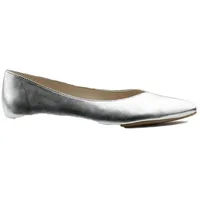 Paul Green Ballerinas in Metallic Silver / 6 UK