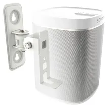 Ricoo LH431-W Lautsprecher Wandhalterung für Sonos Play 1TM Box Lautsprecherwandhalterungen Boxenhalterung Wand Lautsprecherhalterung schwenkbar neigbar Wandhalter HiFi Audio Boxen Halterung