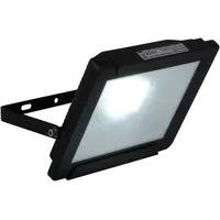 NÄVE LED-Außenleuchte Strahler 30 W Schwarz mit Sensor