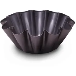 4BIG.fun Ø22,5 Backform Kuchenform Kuchen Torte Backen Gebäck Antihaft Karbonstahl Keks