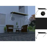 vidaXL Einziehbare Markise mit LED 300×150 cm Anthrazit