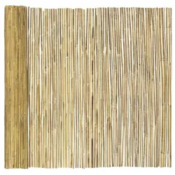 KARAT Bambus Sichtschutzzaun "Brasil" - Natur - Gespaltenes Bambusrohr / 150 x 300 cm