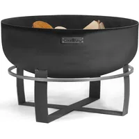 Cook King Feuerschale XXL Ø 50 cm Schwarz