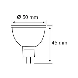 Paulmann LED Reflektor GU5,3 6,5W 2700K dimmbar Schwarz matt
