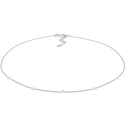 Elli Choker Sterne Halbmond Astro Look 925 Silber Damen 