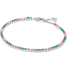 Pandora Timeless Regenbogen Tennisarmband mehrfarbig 593927C03-18 Größe 18cm