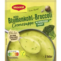 Maggi Guten Appetit Milde Blumenkohl-Broccoli Cremesuppe ergibt 750ML