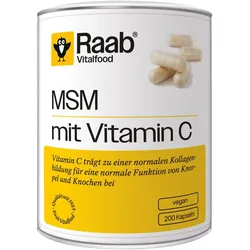 Raab Vitalfood Msm Mit Vitamin C 200 St