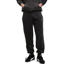 Puma ESS Elevated Relaxed Wash Sweatpants Hosen Schwarz L