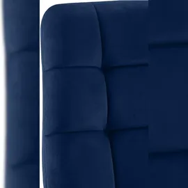 CLP 4er Set Esszimmerstuhl Tilde blau