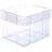 BigDean 4x Stabile Kunststoffbox Eurobox Dreh Stapelbar) 44x35x24cm passt in Kastenregale Drehstapelbox Stapelbox Lagerkiste ohne Deckel