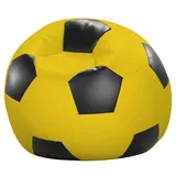 Linke Licardo Fußball-Sitzsack Kunstleder Ø 90 cm in Verschiedenen Farben