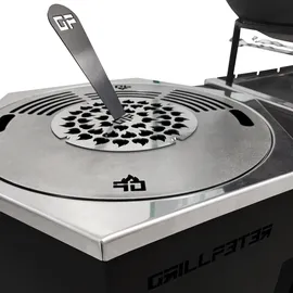 Grillpeter Feuertonne Batyr mit Grillplatten