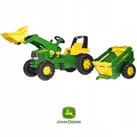 Rolly Toys John Deere mit Anhänger und Lader (811496)