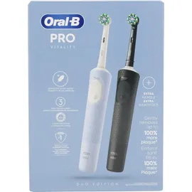 Oral-B Vitality Pro D103 Duo schwarz/blau + 2. Handstück