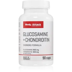 Body Attack Glucosamine+Chondroitin zur Unterstützung gesunder Gelenke 90 KAP