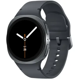 Samsung Galaxy Watch8 LTE 40 mm Aluminiumgehäuse dunkelgrau Sport Band M