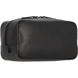 JOST Stockholm Kulturbeutel Leder 22 cm schwarz
