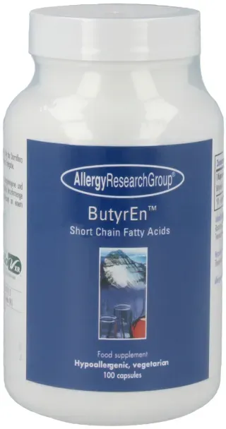 Allergy Research Group ButyrEn Buttersäure - 100 Kapseln