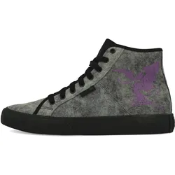 DC x Black Sabbath Manual Hi Herren Black Wash - Grau / EUR 45