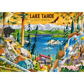 Ravensburger Sacred Lake Tahoe 1000 PC Puzzle